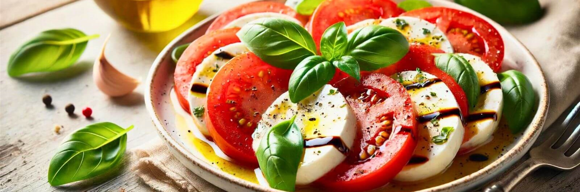 How to prepare Italian Caprese salad