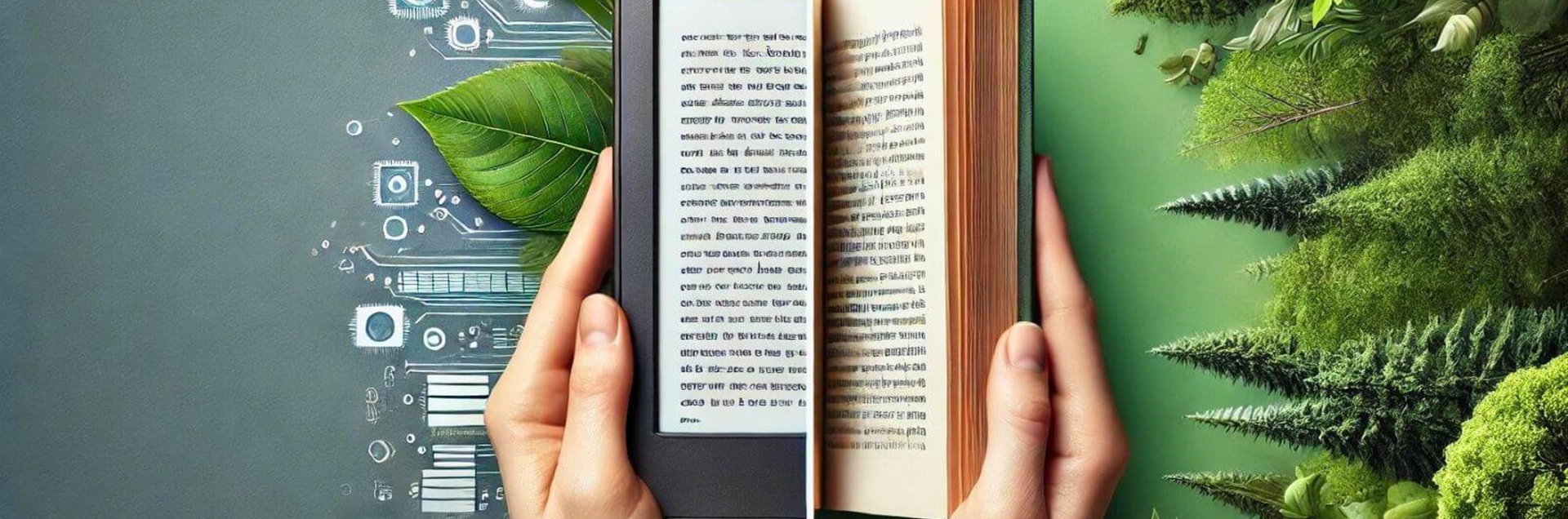 Libros electrónicos vs libros en papel: ¿cuál es la opción más sostenible?